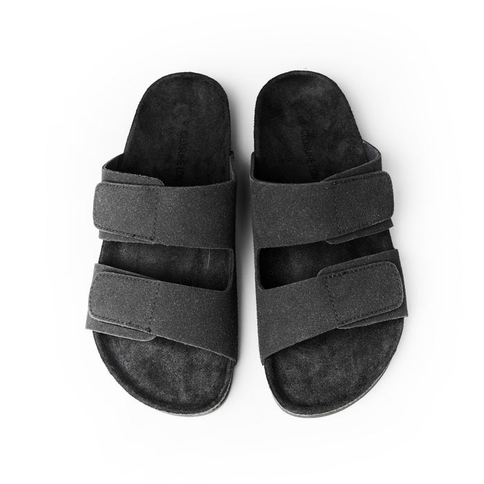 Double Strap Sandal | Dark Grey