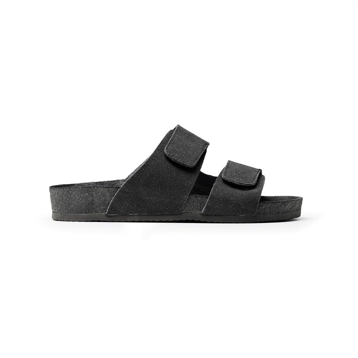 Double Strap Sandal | Dark Grey