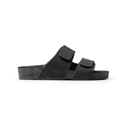 Double Strap Sandal | Dark Grey