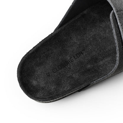 Double Strap Sandal | Dark Grey
