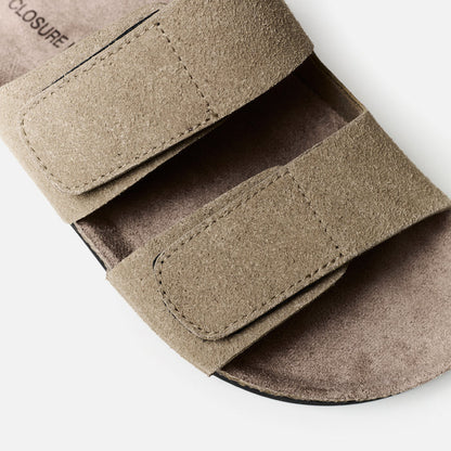 Double Strap Sandal | Stone