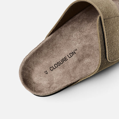 Double Strap Sandal | Stone