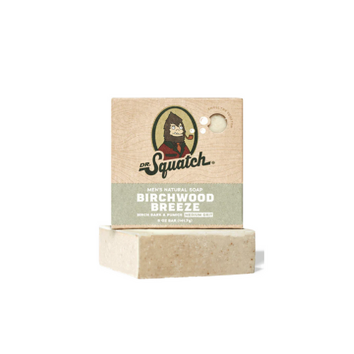 Dr. Squatch Men's Natural Soap Birchwood Breeze 141g