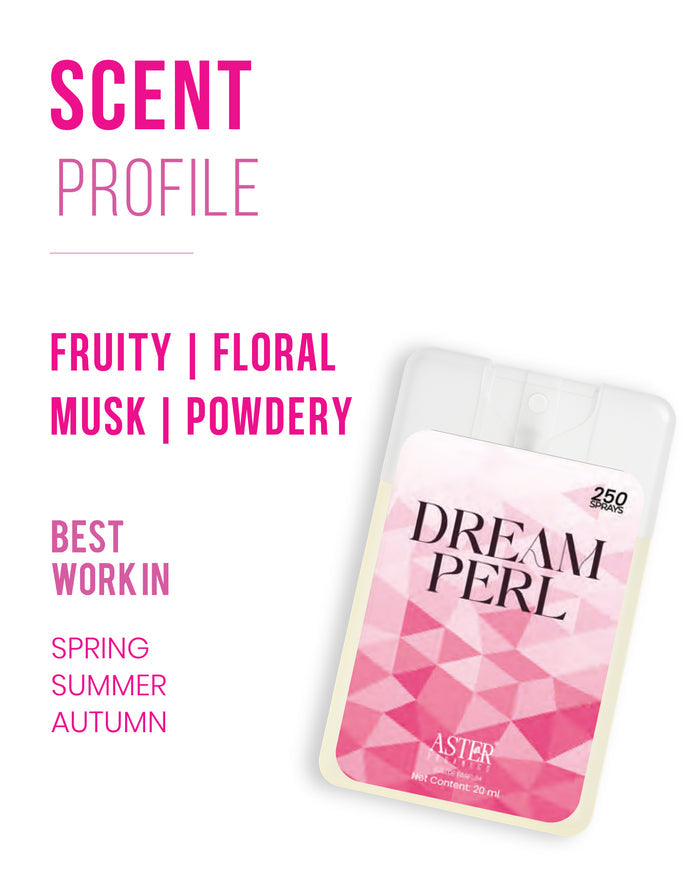 Dream Perl pocket perfume bottle, 20ml