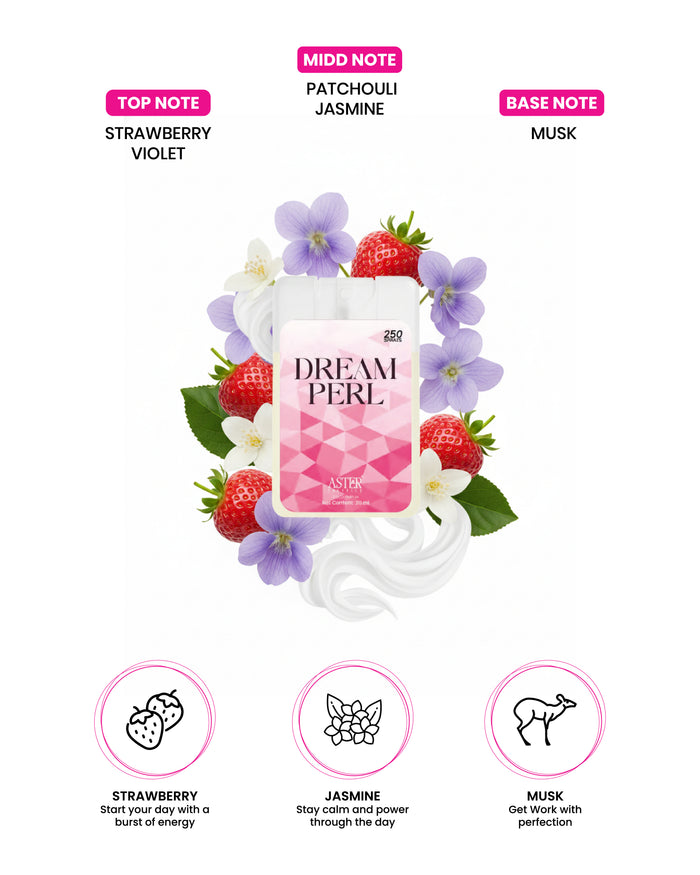 Dream Perl Pocket Perfume for Woman 20ml bottle