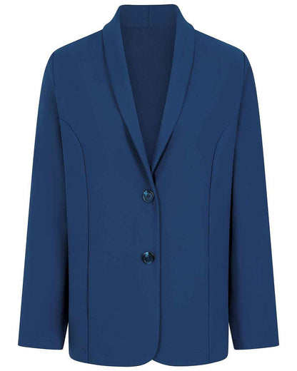 Easycare Navy Blue Lightweight Jacket - Image 3 - Country Collection