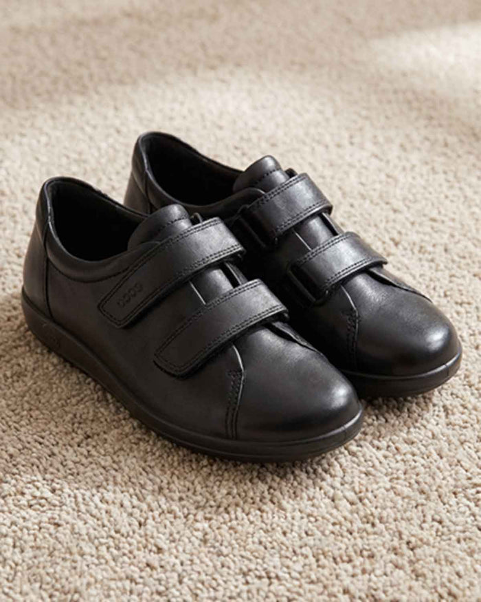 Ecco Also Strap Shoe - Black - Country Collection