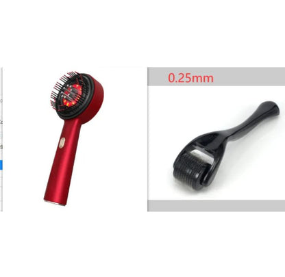 Electric Massage Comb Home Scalp Drain Comb Red Light Anti-slip Hair Care Multi-functional Massage Comb - view 4