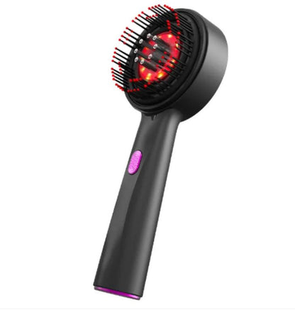 Electric Massage Comb Home Scalp Drain Comb Red Light Anti-slip Hair Care Multi-functional Massage Comb - view 5