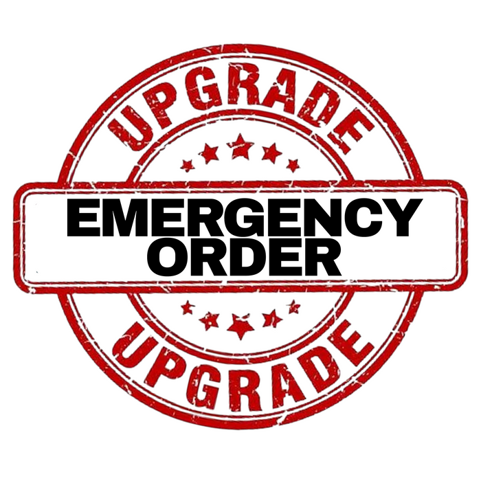 EMERGENCY / HOLIDAY for DTF Transfers and UV DTF Transfers (Order Fee)