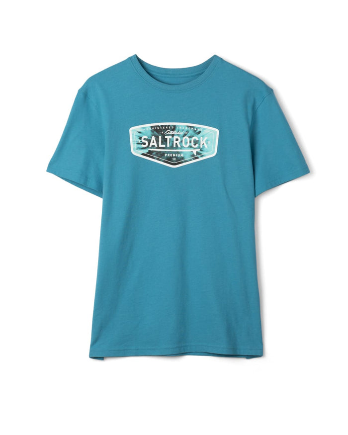 Endless Tie Dye Mens Short Sleeve T-Shirt in Bright Blue