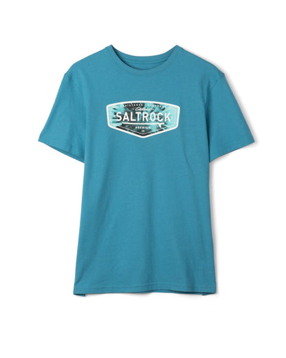 Endless Tie Dye Mens Short Sleeve T-Shirt in Bright Blue