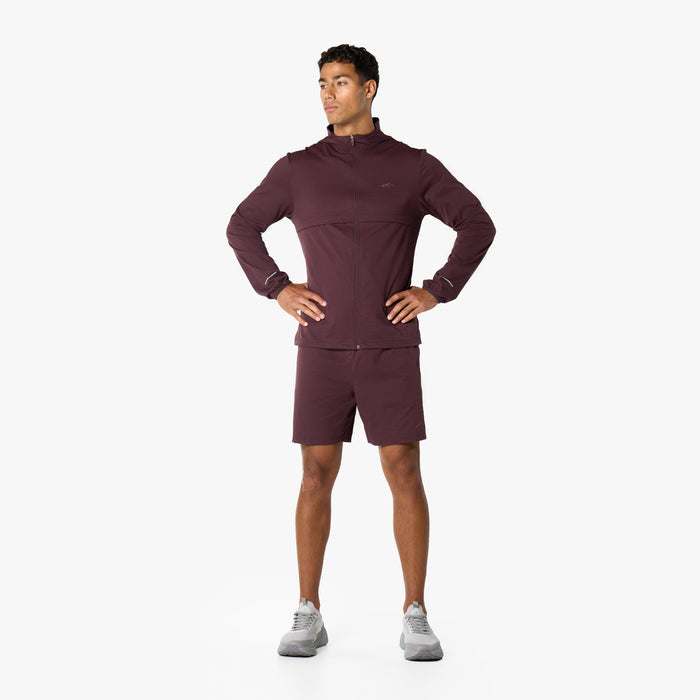 Endurance FZ Hoodie | Burgundy