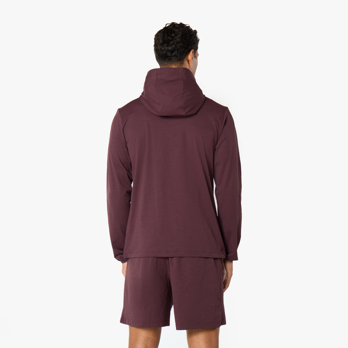 Endurance FZ Hoodie | Burgundy