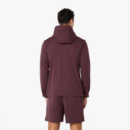 Endurance FZ Hoodie | Burgundy