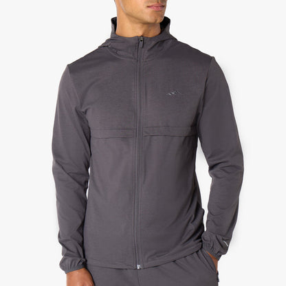 Endurance FZ Hoodie | Charcoal