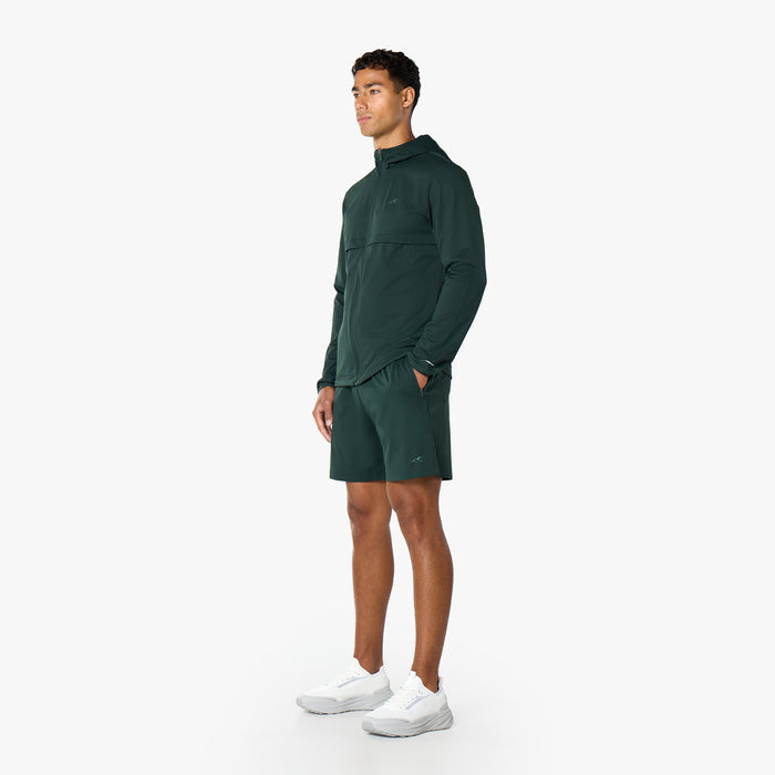 Endurance FZ Hoodie  |  Forest Green