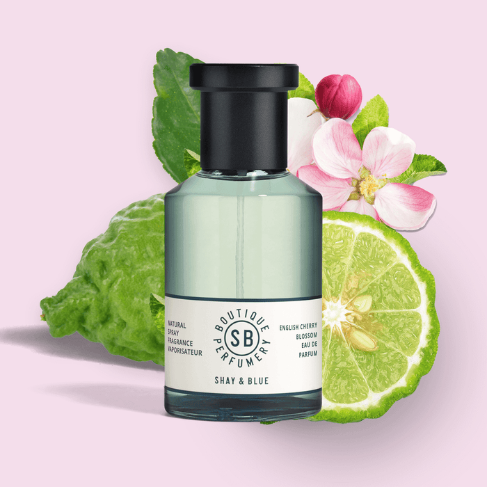 English Cherry Blossom Fragrance 3.4oz 3.4oz – Cherry blossom petals open over a breeze of sweet bergamot—delicate, airy, unf