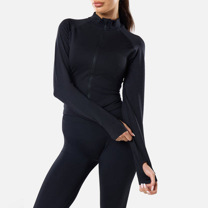 Enhance Seamless Full Zip | Black