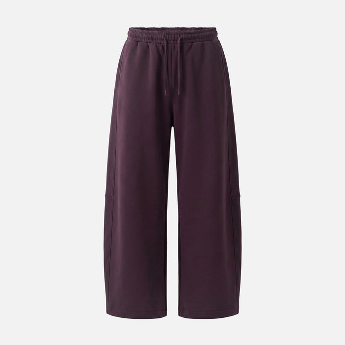 Essential Heavy Scuba Barrel Leg Jogger | Plum