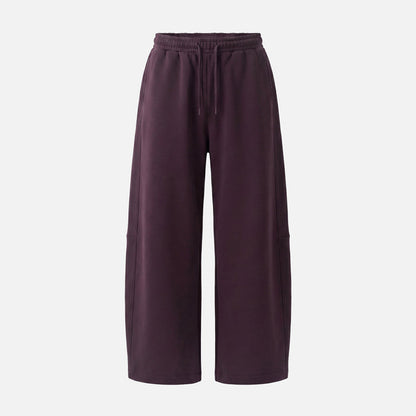 Essential Heavy Scuba Barrel Leg Jogger | Plum