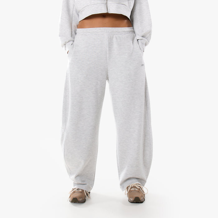 Essential Lightweight Scuba Barrel Leg Jogger | Grey Marl