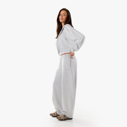 Essential Lightweight Scuba Barrel Leg Jogger | Grey Marl