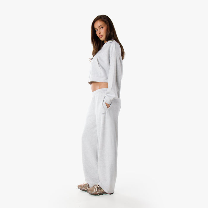 Essential Lightweight Scuba Barrel Leg Jogger | Grey Marl
