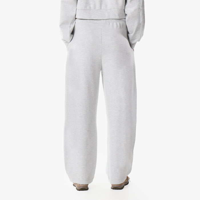 Essential Lightweight Scuba Barrel Leg Jogger | Grey Marl