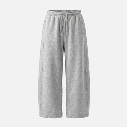 Essential Lightweight Scuba Barrel Leg Jogger | Grey Marl