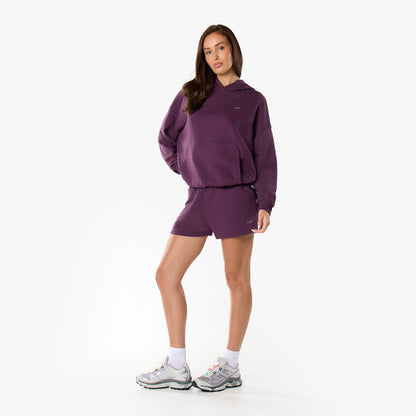 Essential Logo Hoodie | Plum