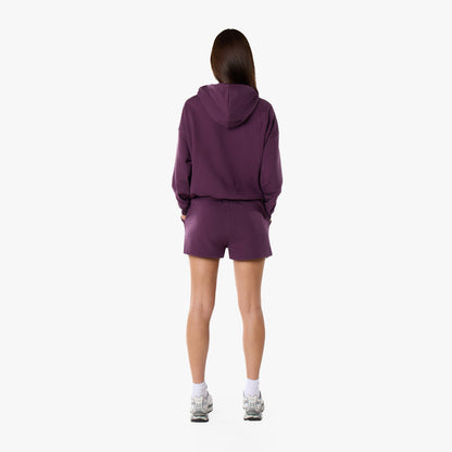 Essential Logo Hoodie | Plum