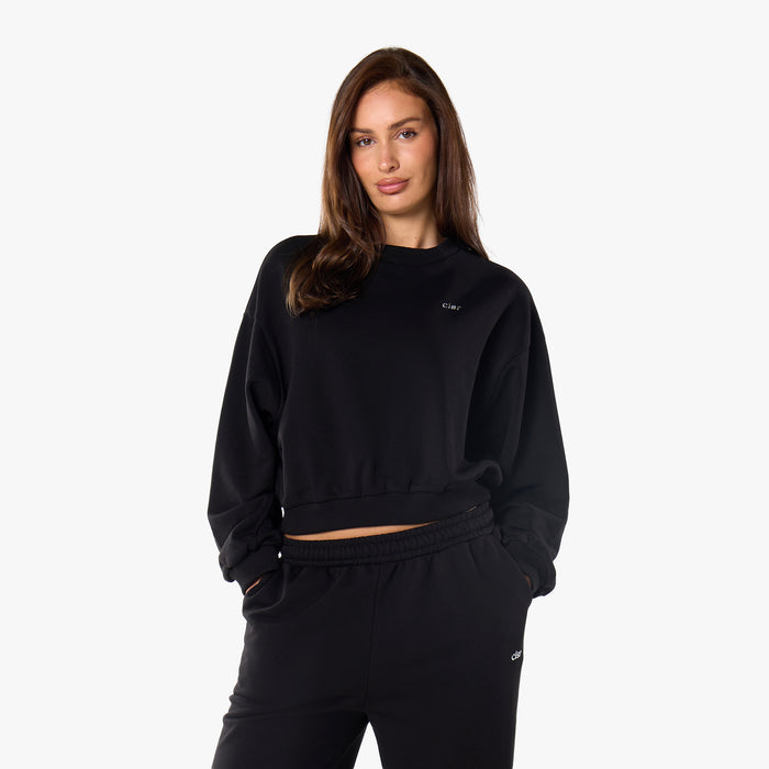 Essential Logo Sweatshirt  | Black