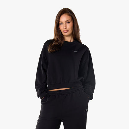 Essential Logo Sweatshirt  | Black