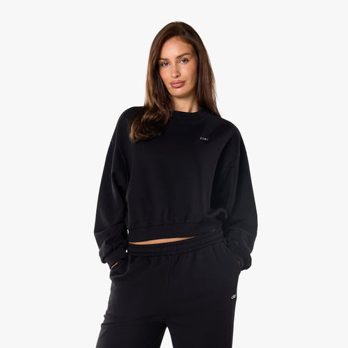 Essential Logo Sweatshirt  | Black