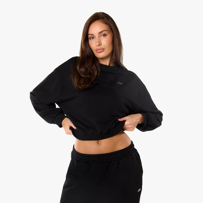 Essential Logo Sweatshirt  | Black