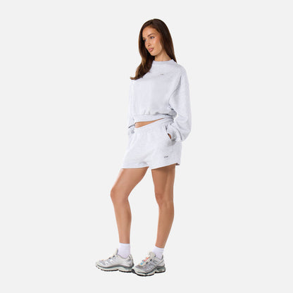 Essential Logo Sweatshirt  | Grey Marl
