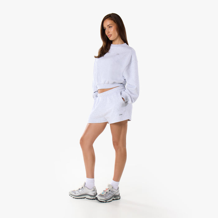 Essential Logo Sweatshirt Twinset | Grey Marl