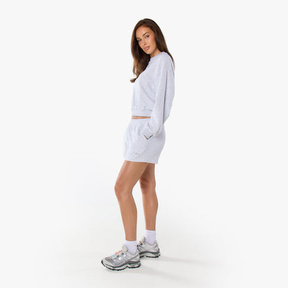 Essential Logo Sweatshirt Twinset | Grey Marl