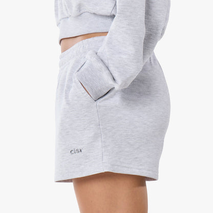Essential Logo Sweatshirt Twinset | Grey Marl