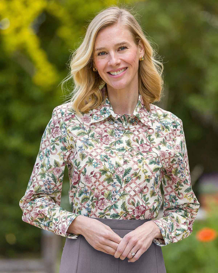 Esther Tana Lawn® Long Sleeve Blouse - Country Collection