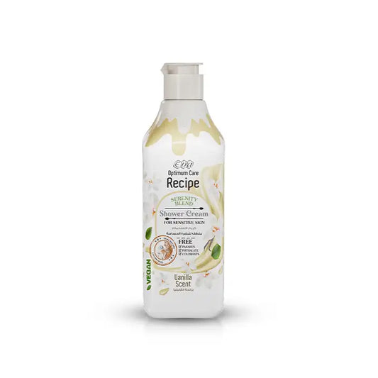 Eva Recipe Shower Cream Vanilla Scent 370ml