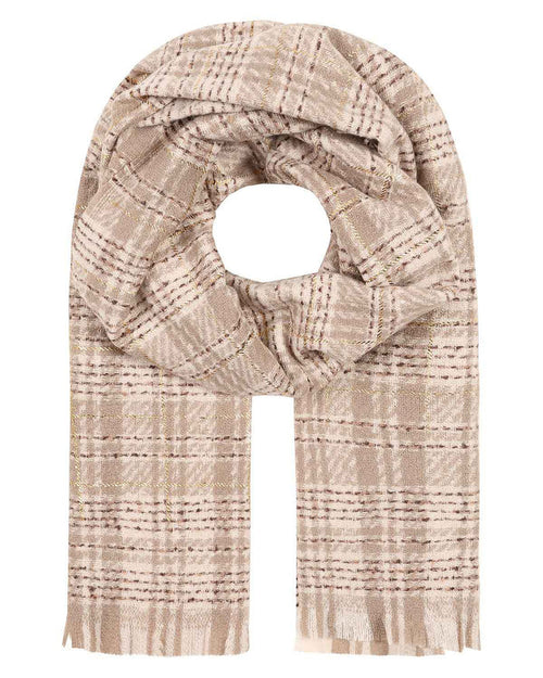 Evelyn Checked Pure Viscose Scarf - Country Collection
