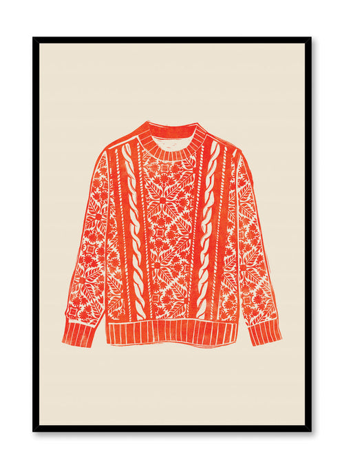 Fair Isle Sweater, Poster
