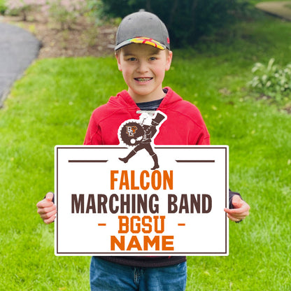 Falcon Marching Band Custom Yard Sign