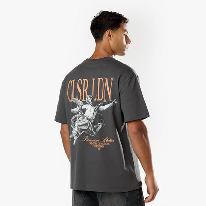 Fallen Angel T-Shirt |  Charcoal