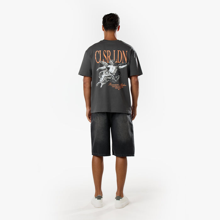Fallen Angel T-Shirt |  Charcoal