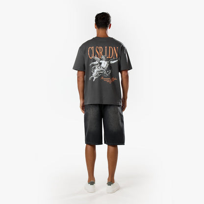 Fallen Angel T-Shirt |  Charcoal