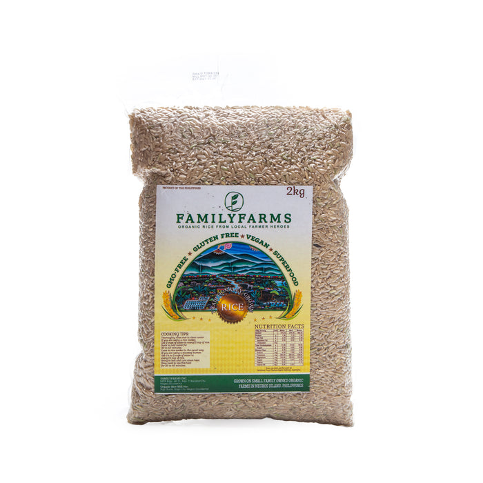 Family Farms Organic Brown Rice 2kg