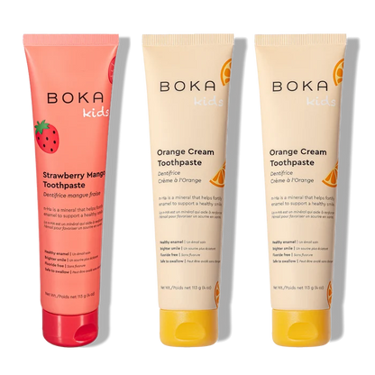 Orange Cream / Orange Cream / Strawberry Mango